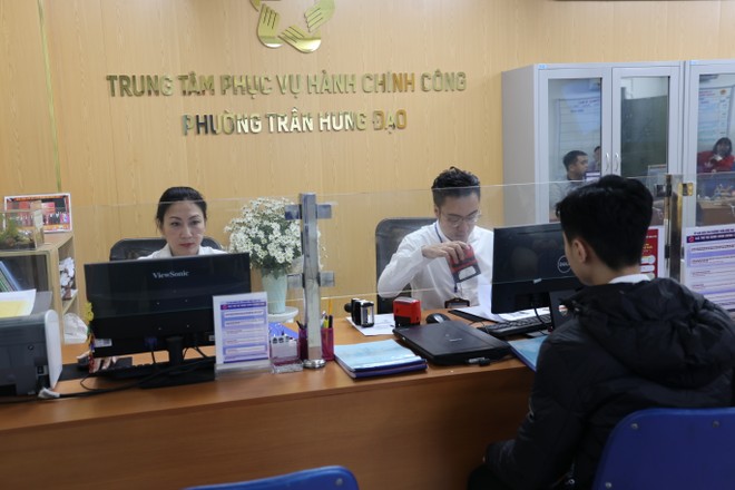 Trung tâm phục vụ thủ tục hành chính “phi địa giới” đầu tiên ở Hà Nội