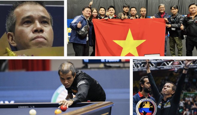 Trần Quyết Chiến rưng rưng xúc động khi lần thứ ba đăng quang World Cup billiards