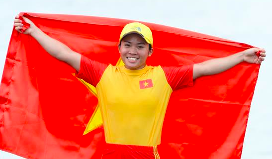 Nguyễn Thị Hương giành vé Olympic lịch sử cho canoeing Việt Nam