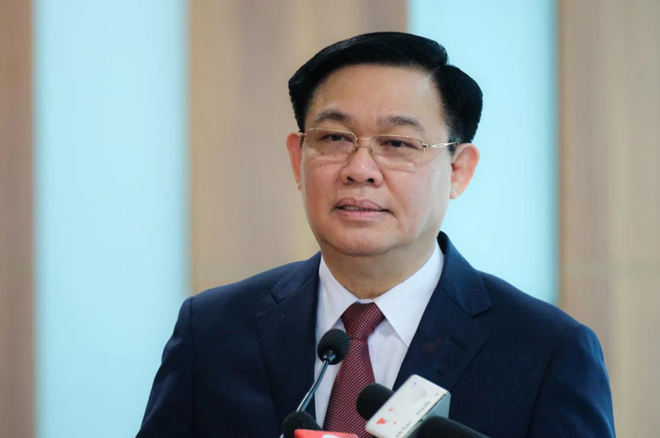 Quốc hội đã miễn nhiệm chức vụ Chủ tịch Quốc hội đối với ông Vương Đình Huệ
