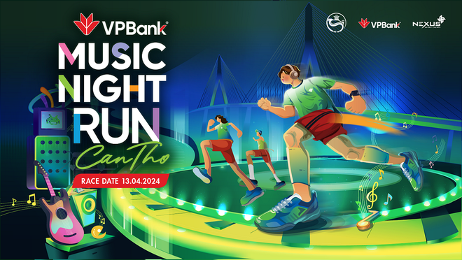 VPBank lần đầu tiên tổ chức lễ hội thể thao âm nhạc đẳng cấp VPBank Can Tho Music Night Run 2024