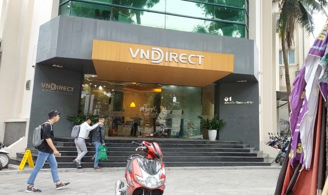 Cổ phiếu VNDirect chịu áp lực bán sau sự cố bị hacker tấn công