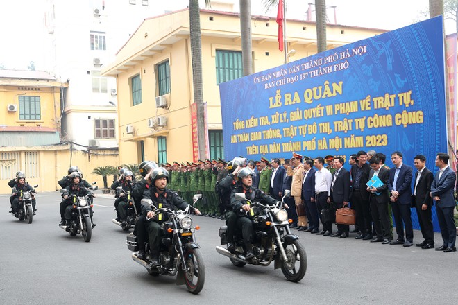 Với sự tham gia của nhiều lực lượng sẽ xử lý, giải quyết vi phạm về trật tự, an toàn giao thông, trật tự đô thị, trật tự công cộng trên địa bàn thành phố