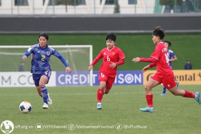 U20 nữ Việt Nam để thua đậm trước U20 nữ Nhật Bản