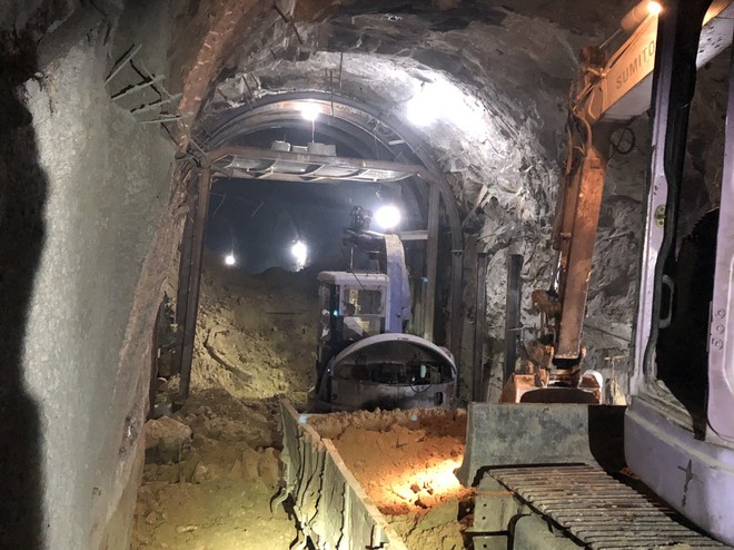 Sự cố sạt lở hầm đường sắt Đèo Cả khiến đường sắt thiệt hại hơn 50 tỷ đồng