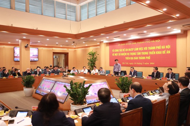 Toàn cảnh buổi làm việc