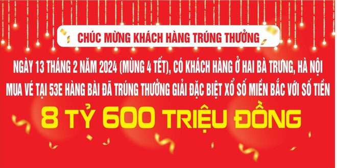 Đã Có Khách Hàng Trúng Thưởng 86 Tỷ đồng Giải đặc Biệt Xổ Số Miền Bắc Kỳ Quay Số Mở Thưởng đầu 