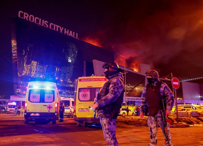 Vụ tấn công khủng bố nhà hát Crocus City Hall khiến hơn 140 người thiệt mạng
