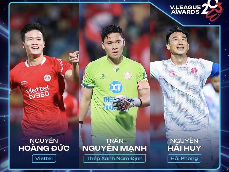 Hoàng Đức "sáng cửa" giành Cầu thủ xuất sắc nhất V-League 2023 | Báo điện  tử An ninh Thủ đô