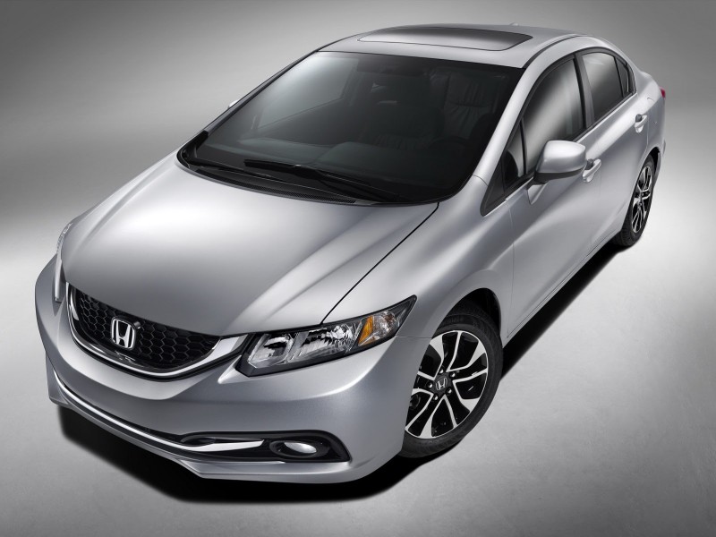 Restyled 2013 Honda Civic Arrives at US Dealerships with Premium Style  Host of Popular Standard Features